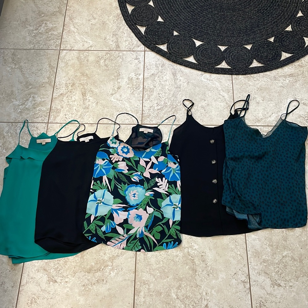 5 camis all size medium